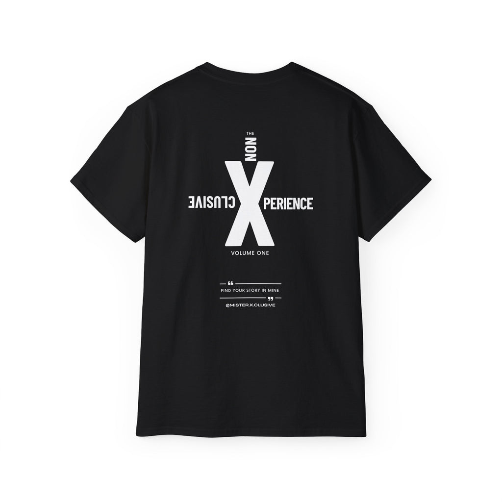 The Xcerpt: "The Non-Xclusive Xperience" Black & White Graphic Tee