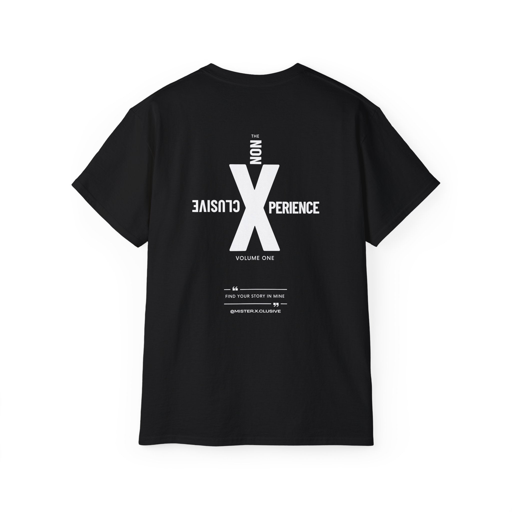 The Xcerpt: "The Non-Xclusive Xperience" Black & White Graphic Tee