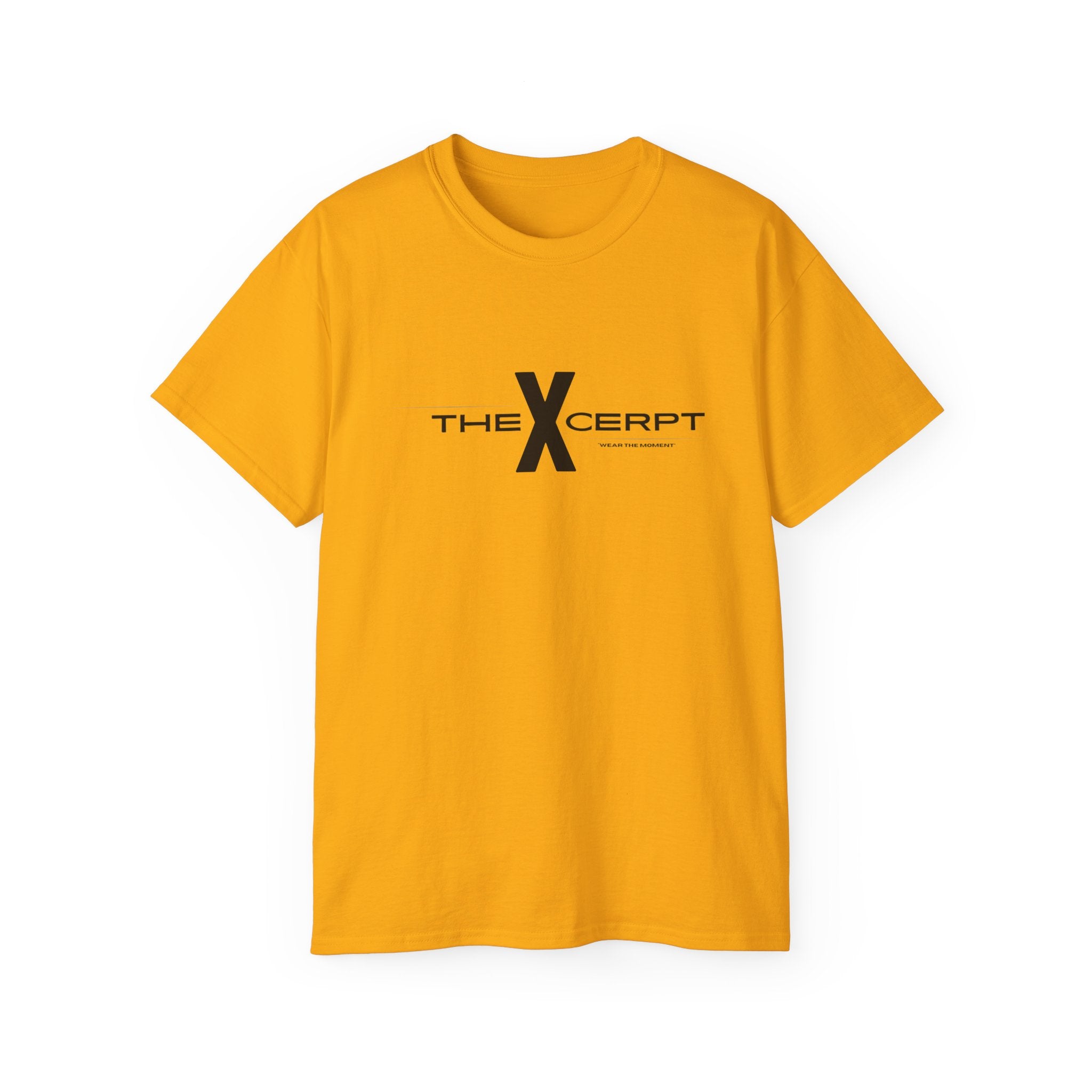 The Xcerpt: "Plead the Fifth" Gold Graphic Cotton Shirt